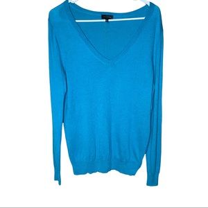 The Limited Wool Blend V Neck Pullover Sweater